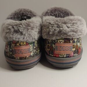 BOBS from Skechers Multicolor Furry Moccasins